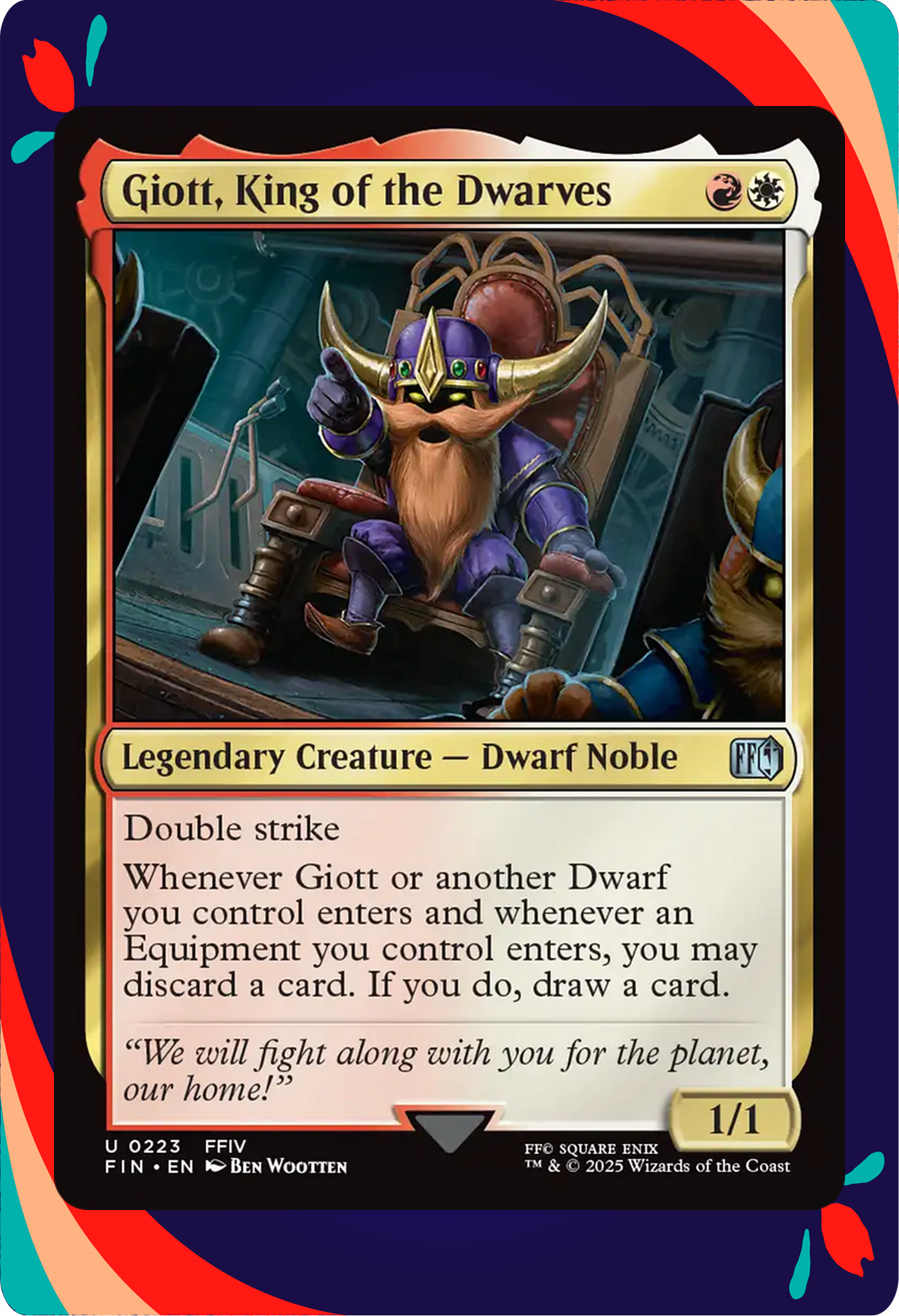 Giott, King of the Dwarves