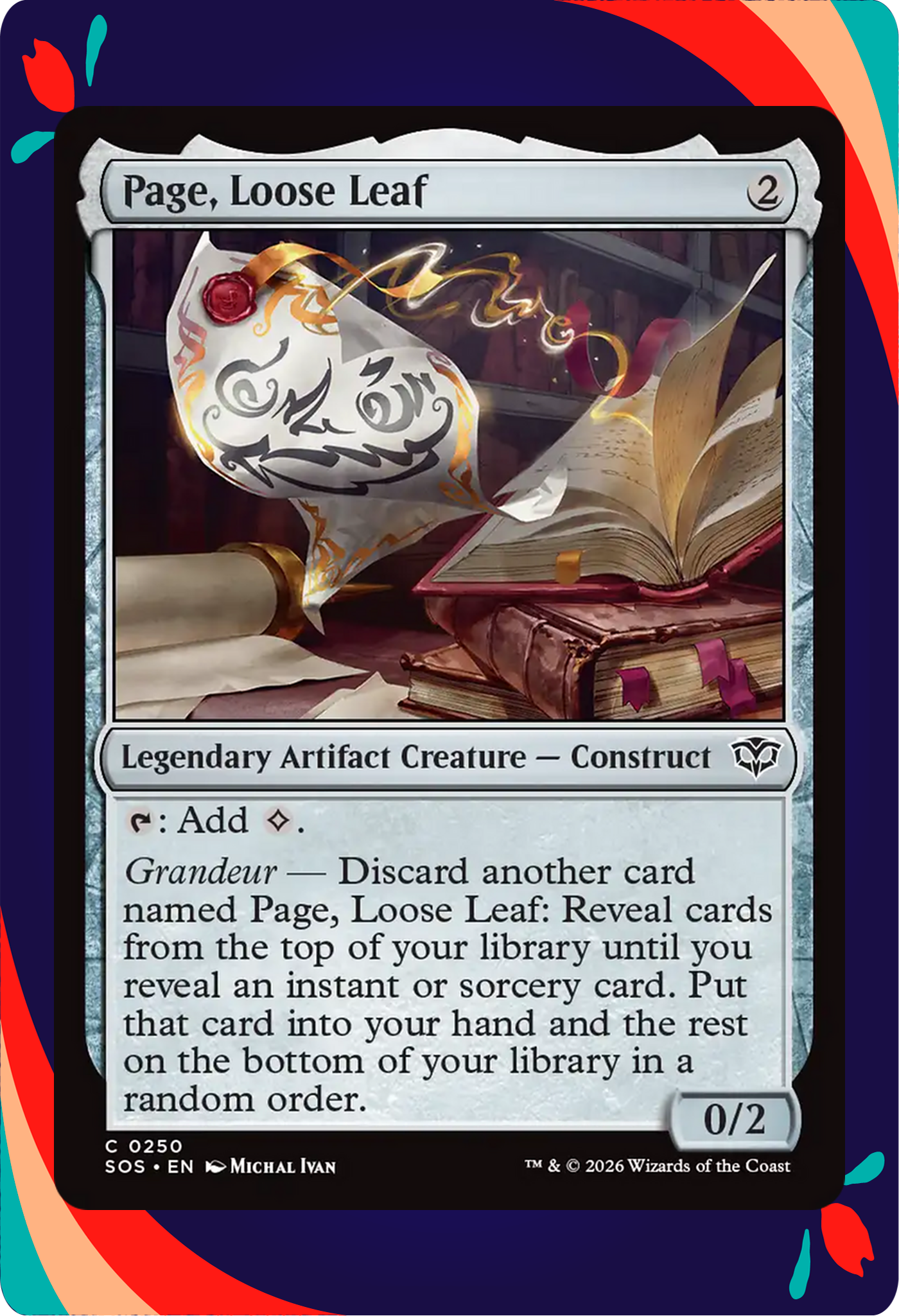 Page, Loose Leaf