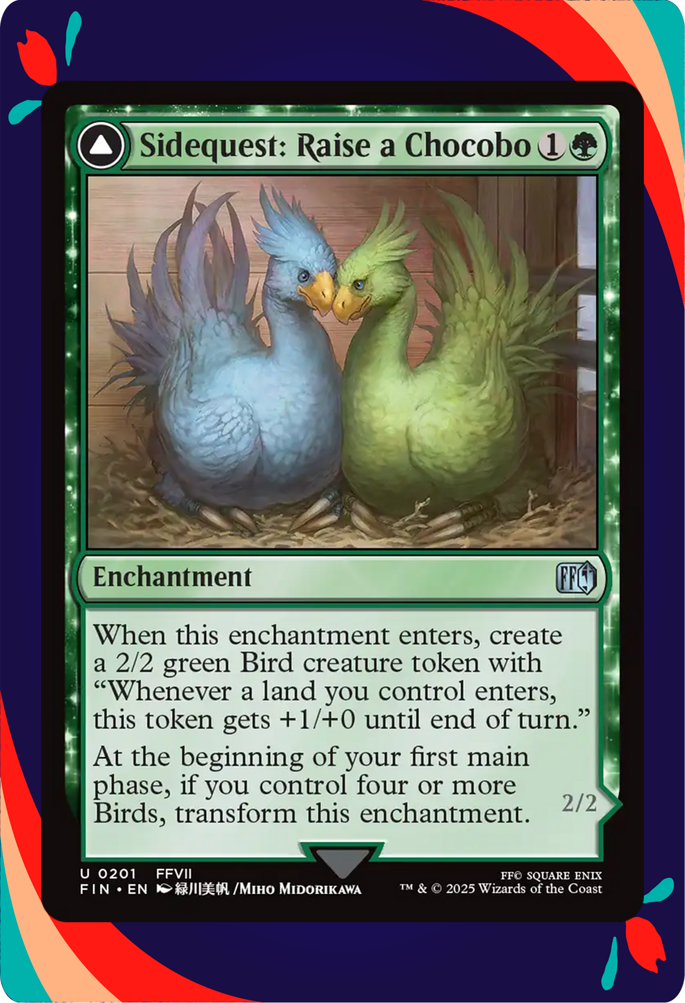 Sidequest: Raise a Chocobo // Black Chocobo