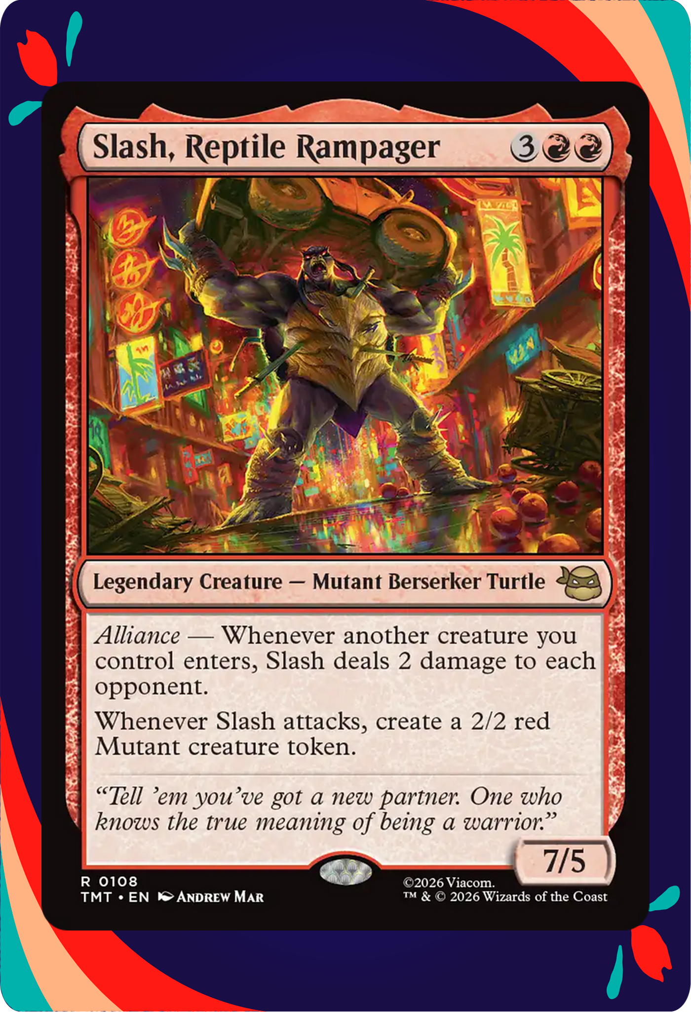 Slash, Reptile Rampager