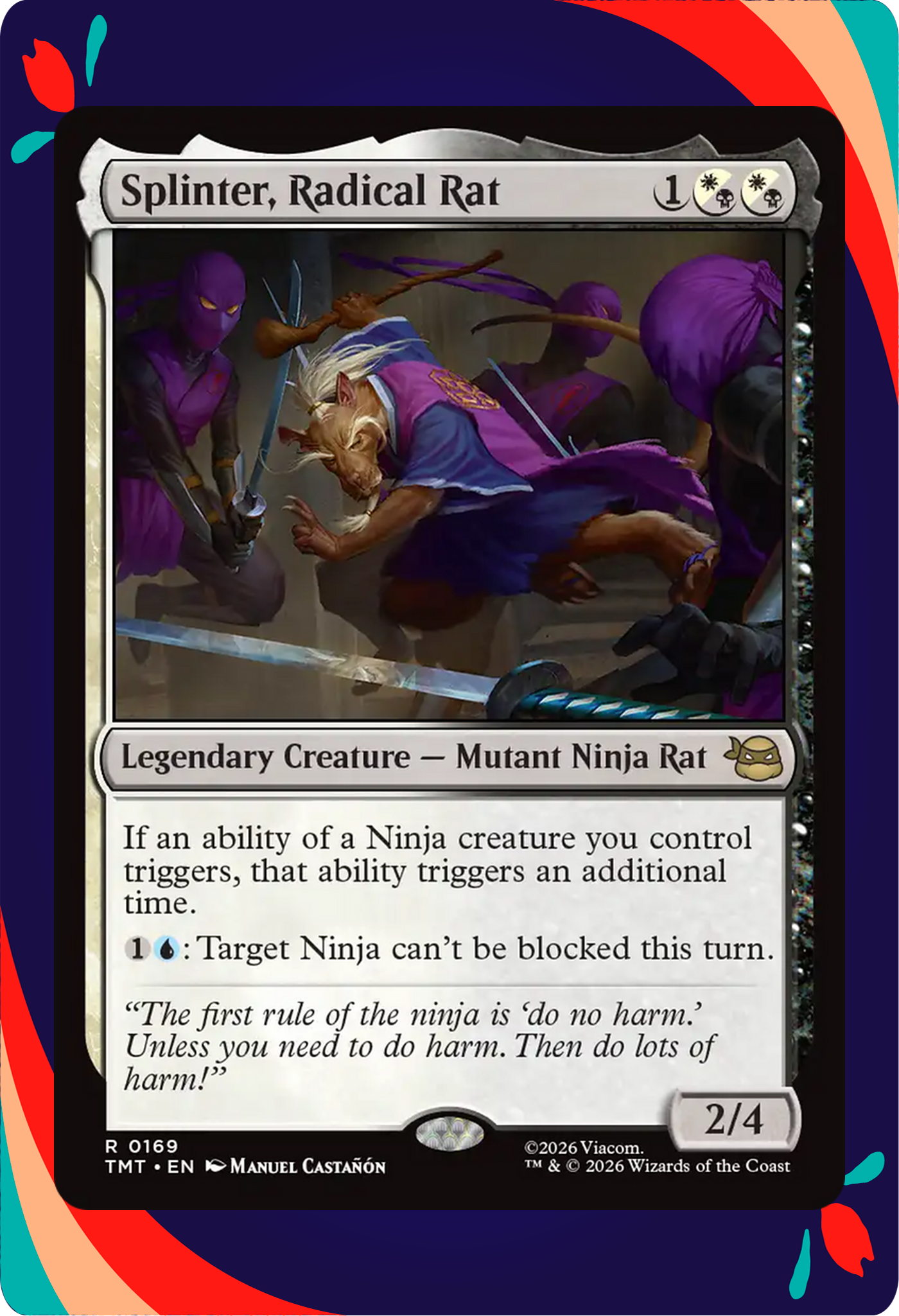 Splinter, Radical Rat