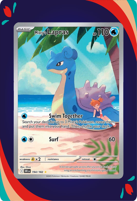 Misty's Lapras #194 EN