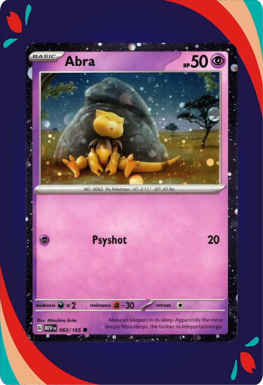 Abra [Cosmos Holo] #63 EN