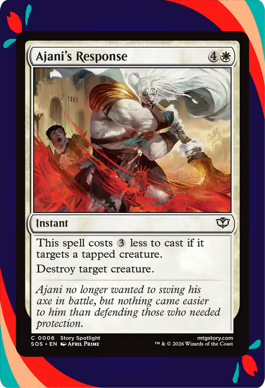 Ajani's Response