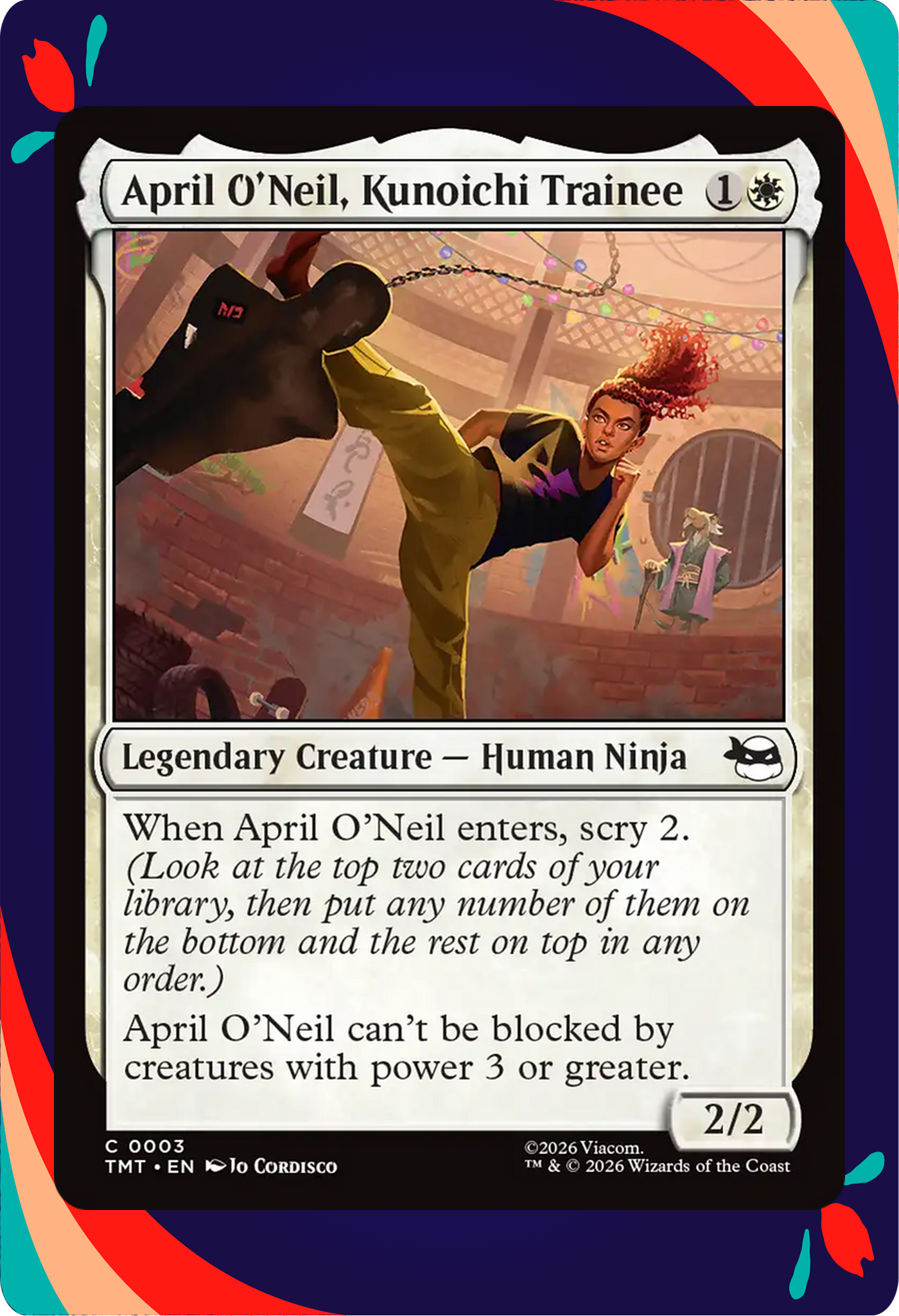 April O'Neil, Kunoichi Trainee