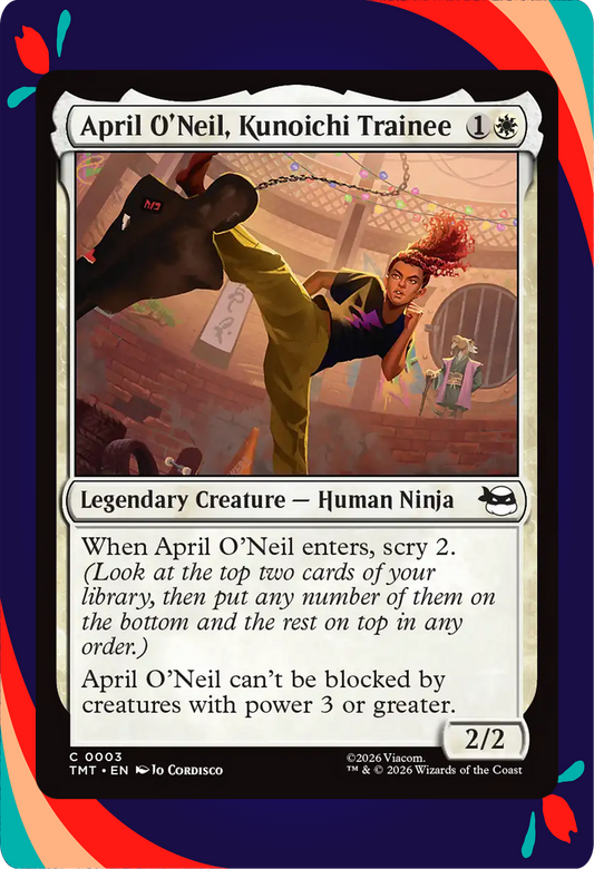 April O'Neil, Kunoichi Trainee