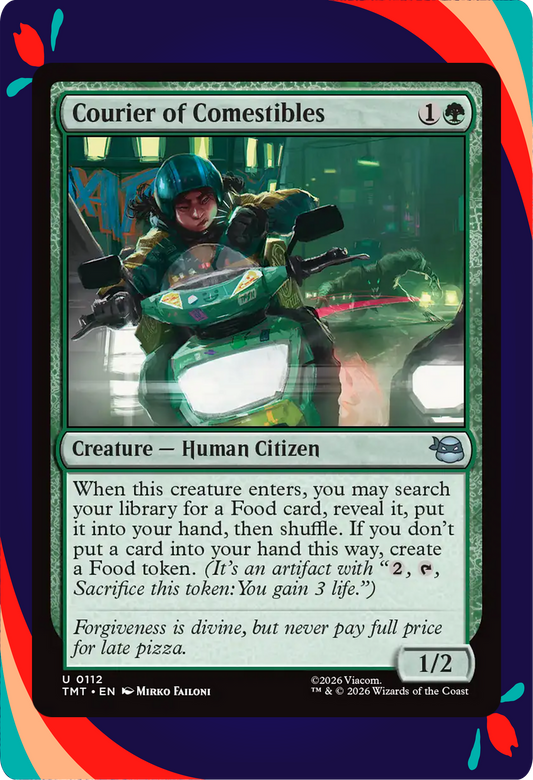 Courier of Comestibles
