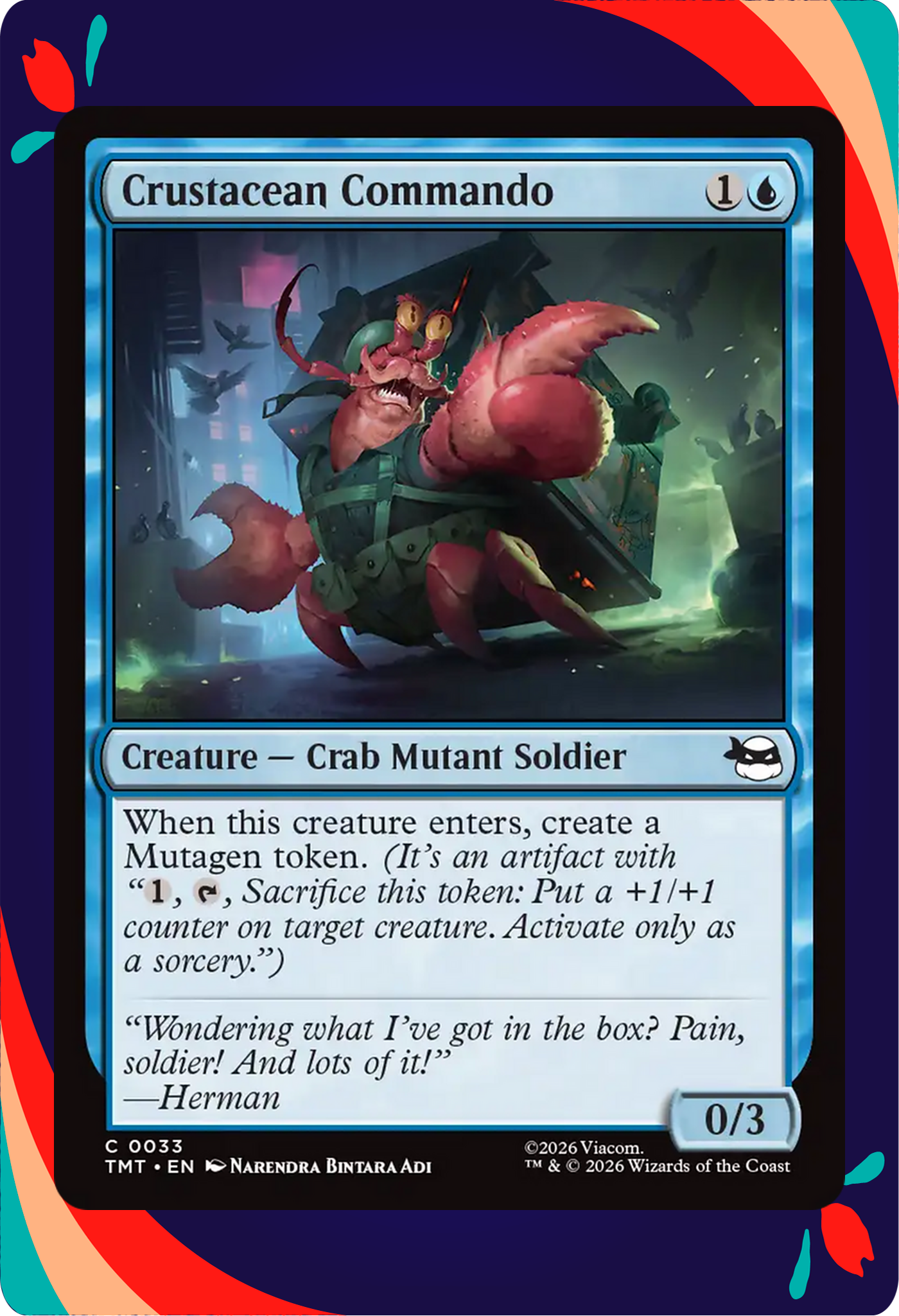 Crustacean Commando
