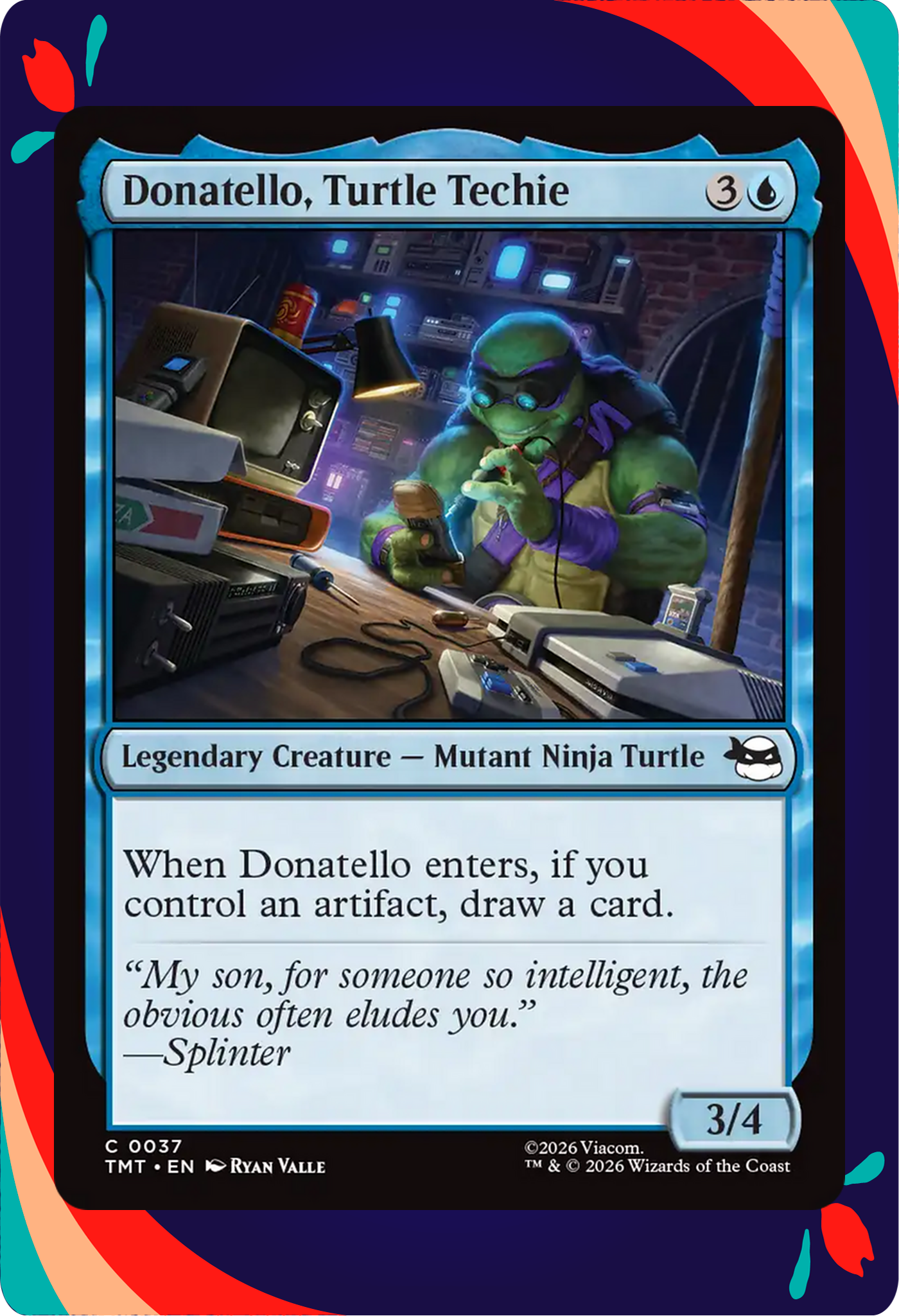 Donatello, Turtle Techie