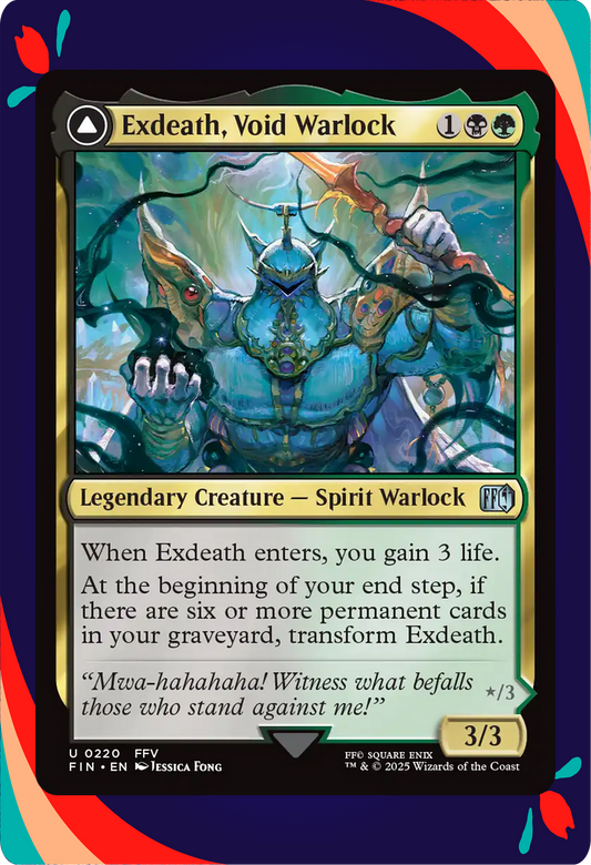 Exdeath, Void Warlock // Neo Exdeath, Dimension's End