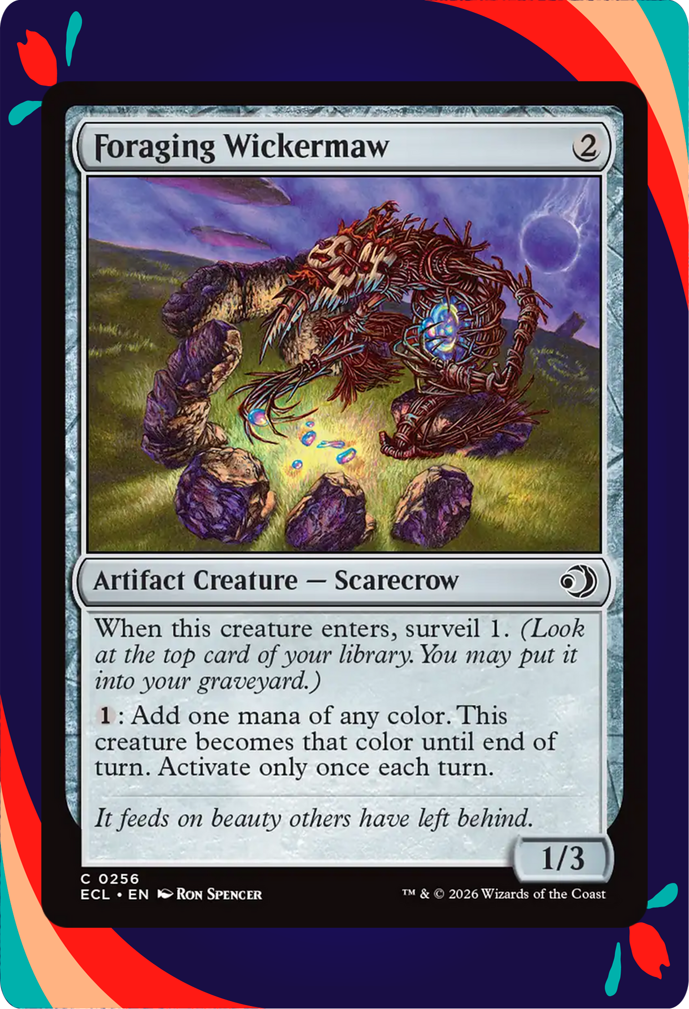 Foraging Wickermaw