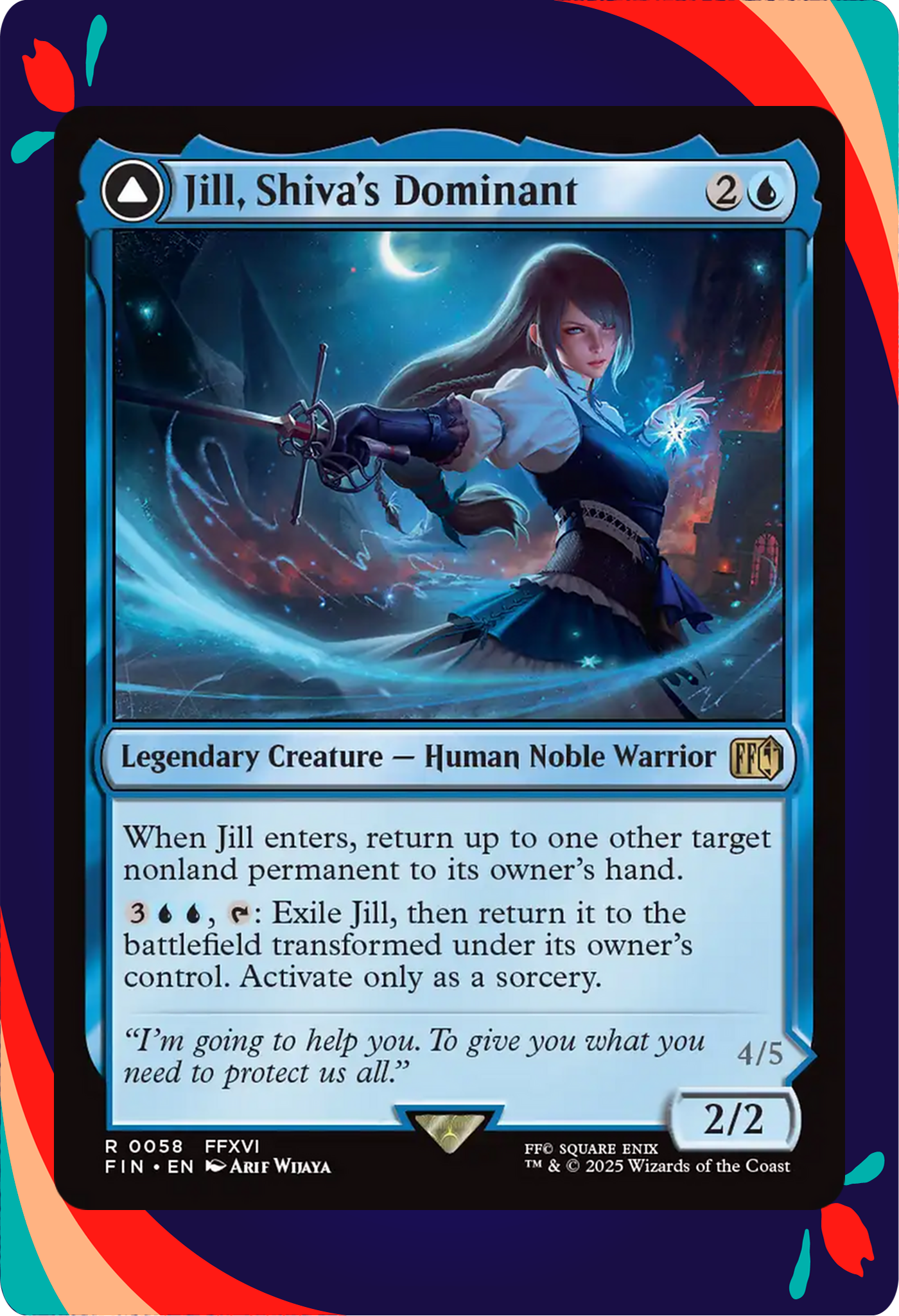 Jill, Shiva's Dominant // Shiva, Warden of Ice