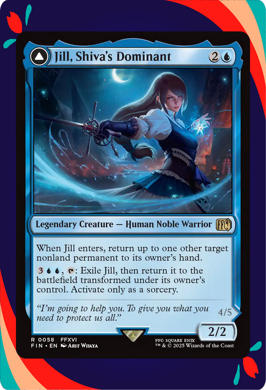 Jill, Shiva's Dominant // Shiva, Warden of Ice
