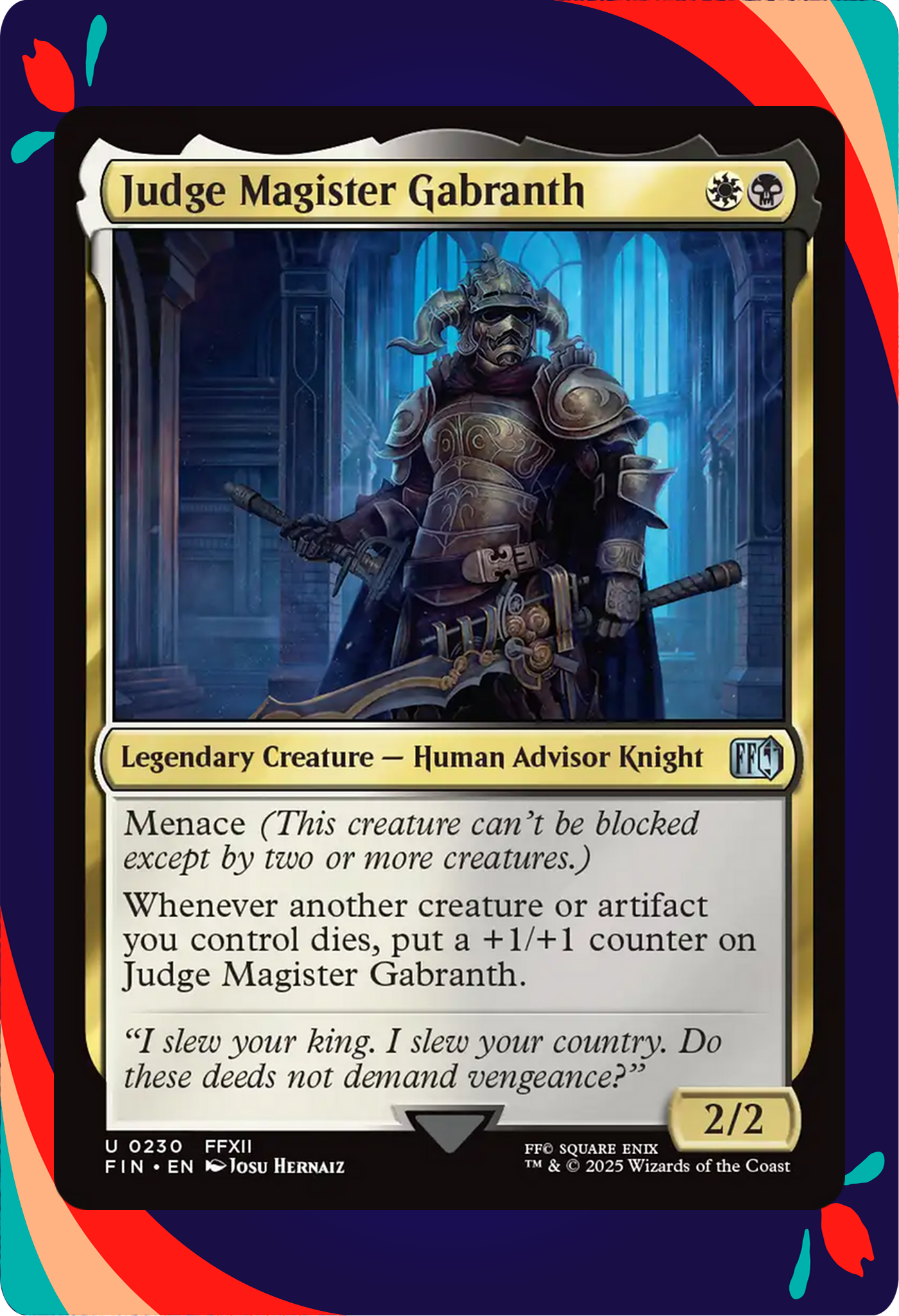 Judge Magister Gabranth