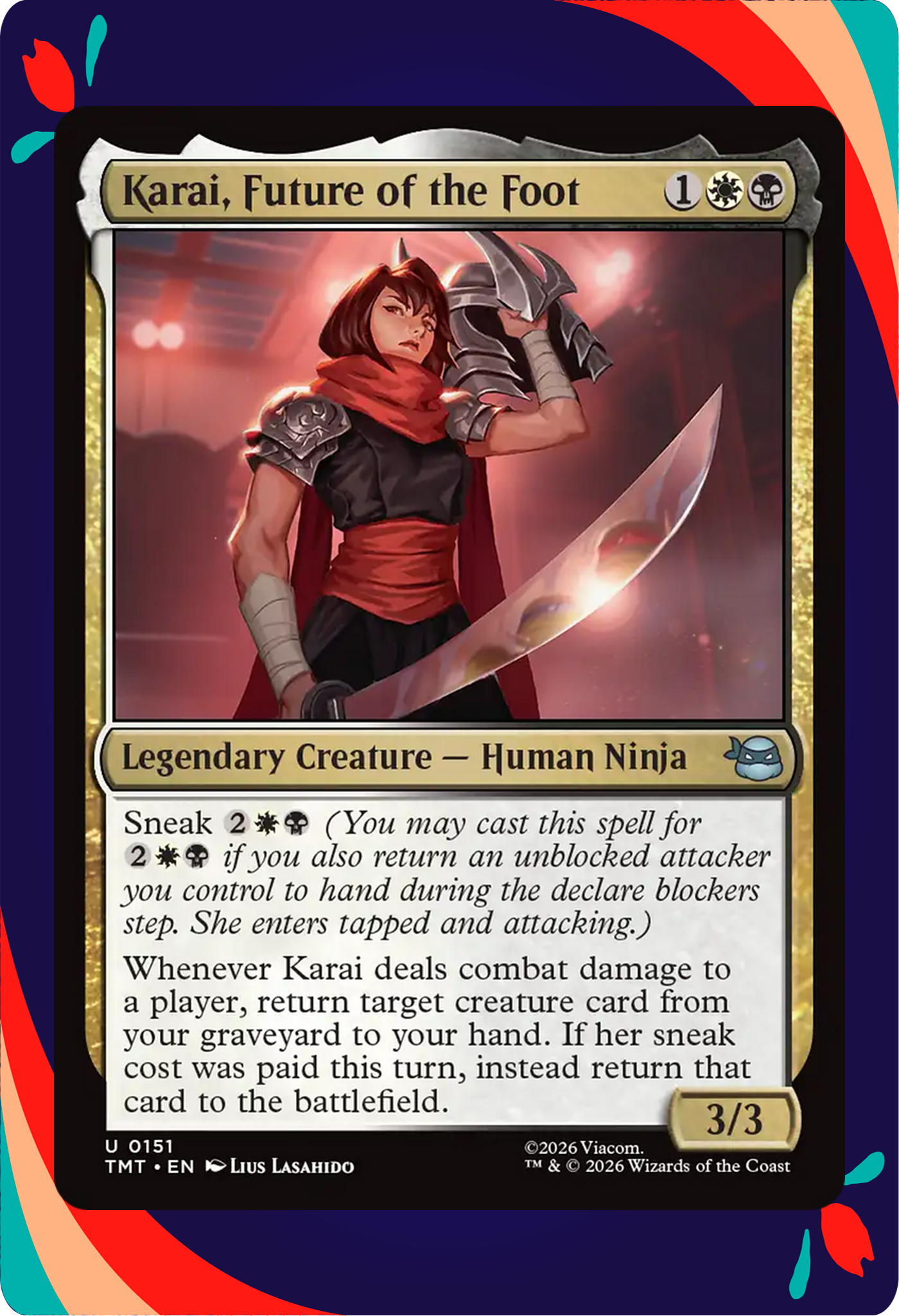 Karai, Future of the Foot