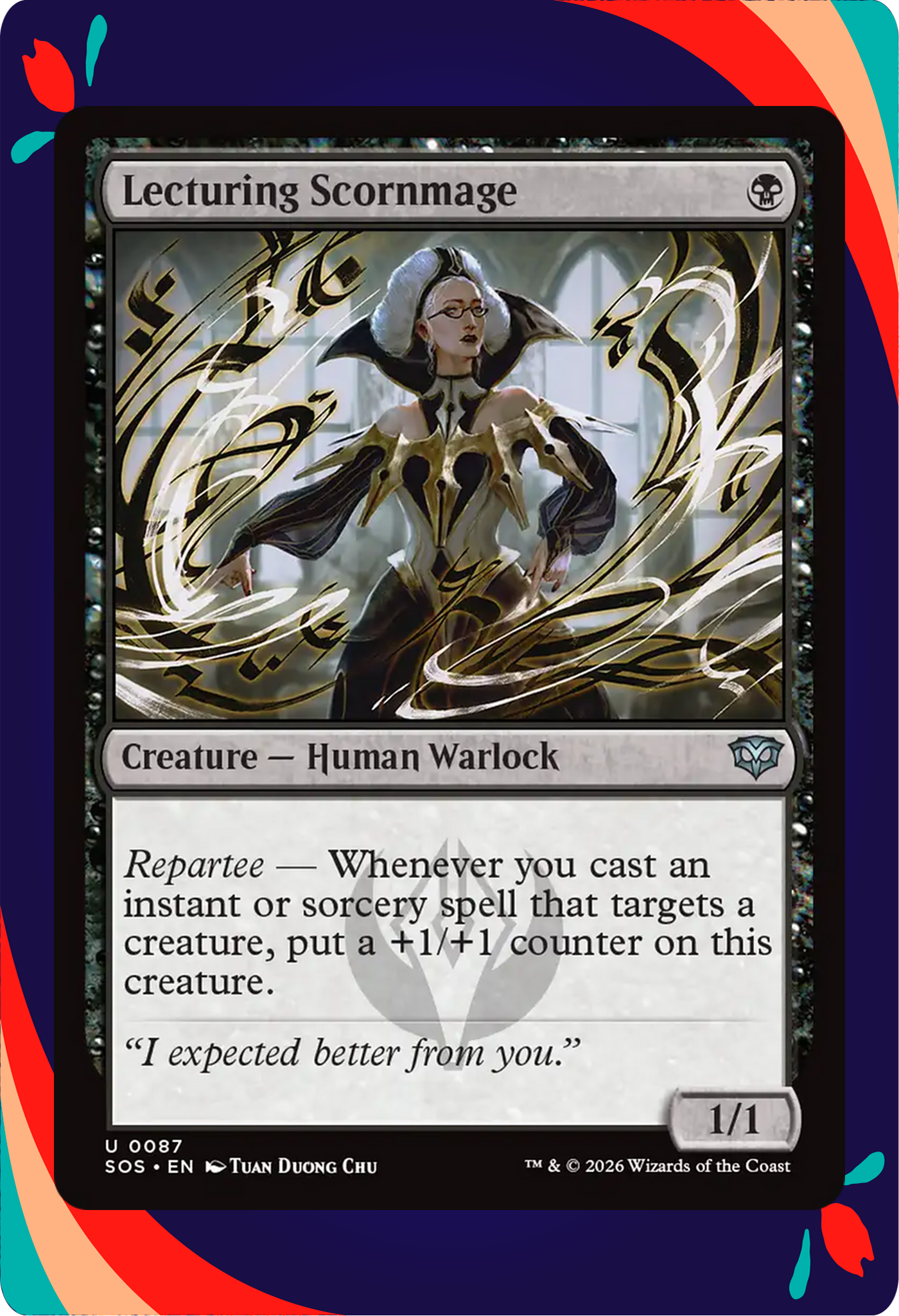 Lecturing Scornmage