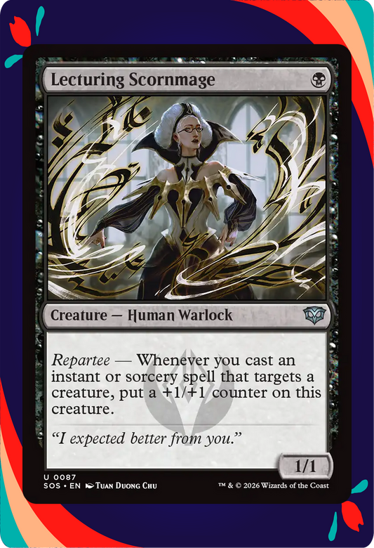Lecturing Scornmage