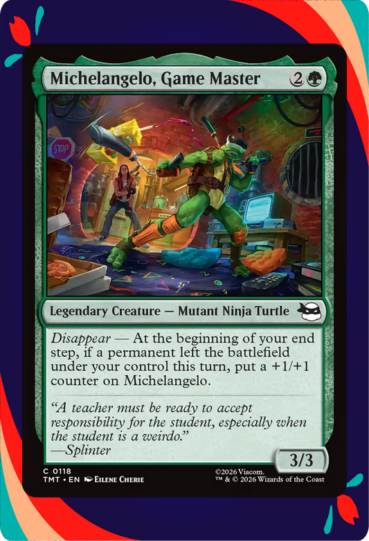 Michelangelo, Game Master