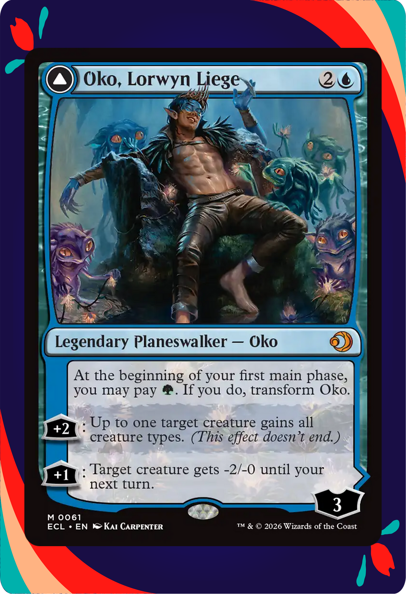 Oko, Lorwyn Liege // Oko, Shadowmoor Scion