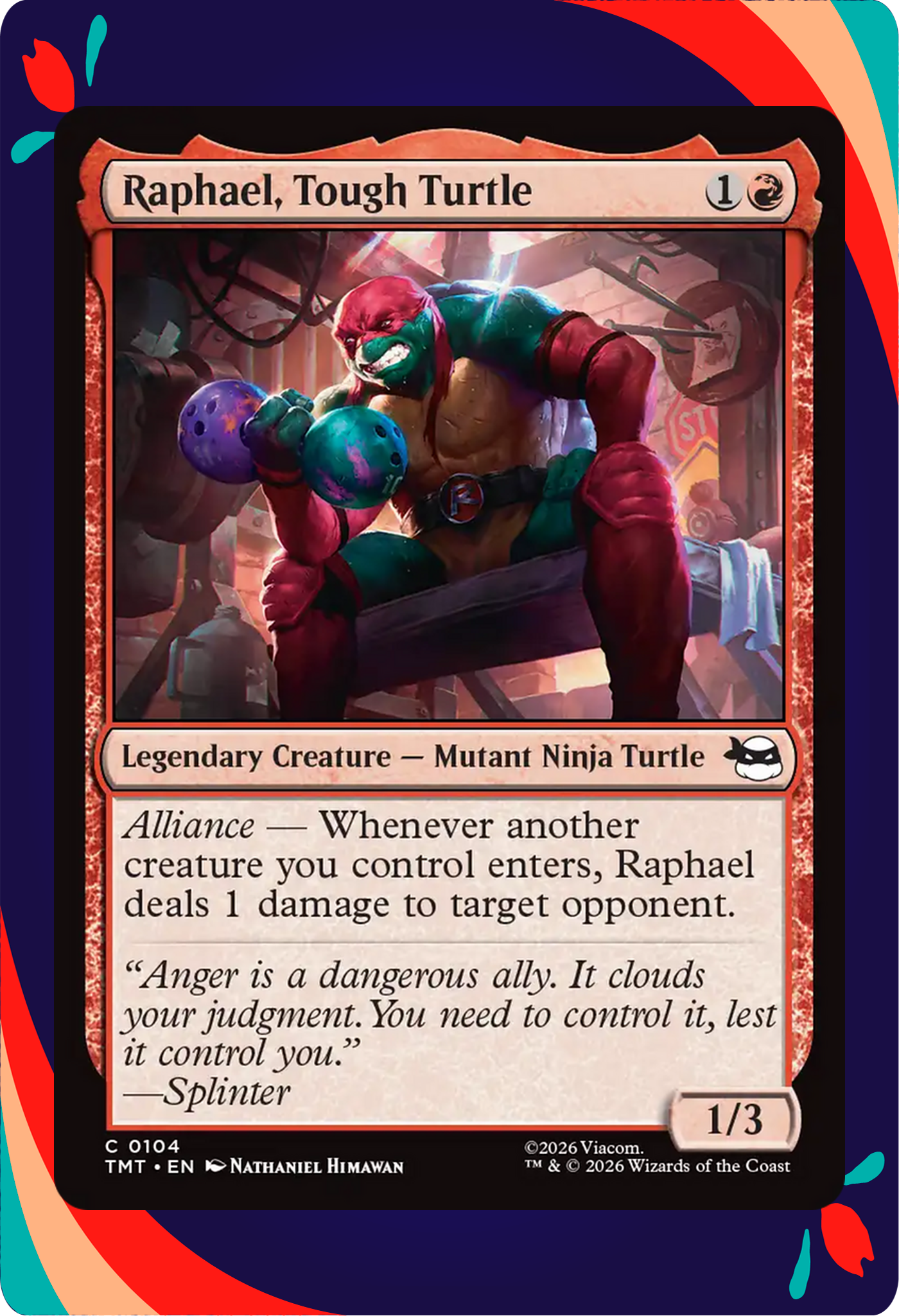 Raphael, Tough Turtle