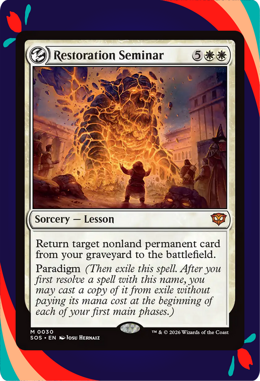 Restoration Seminar