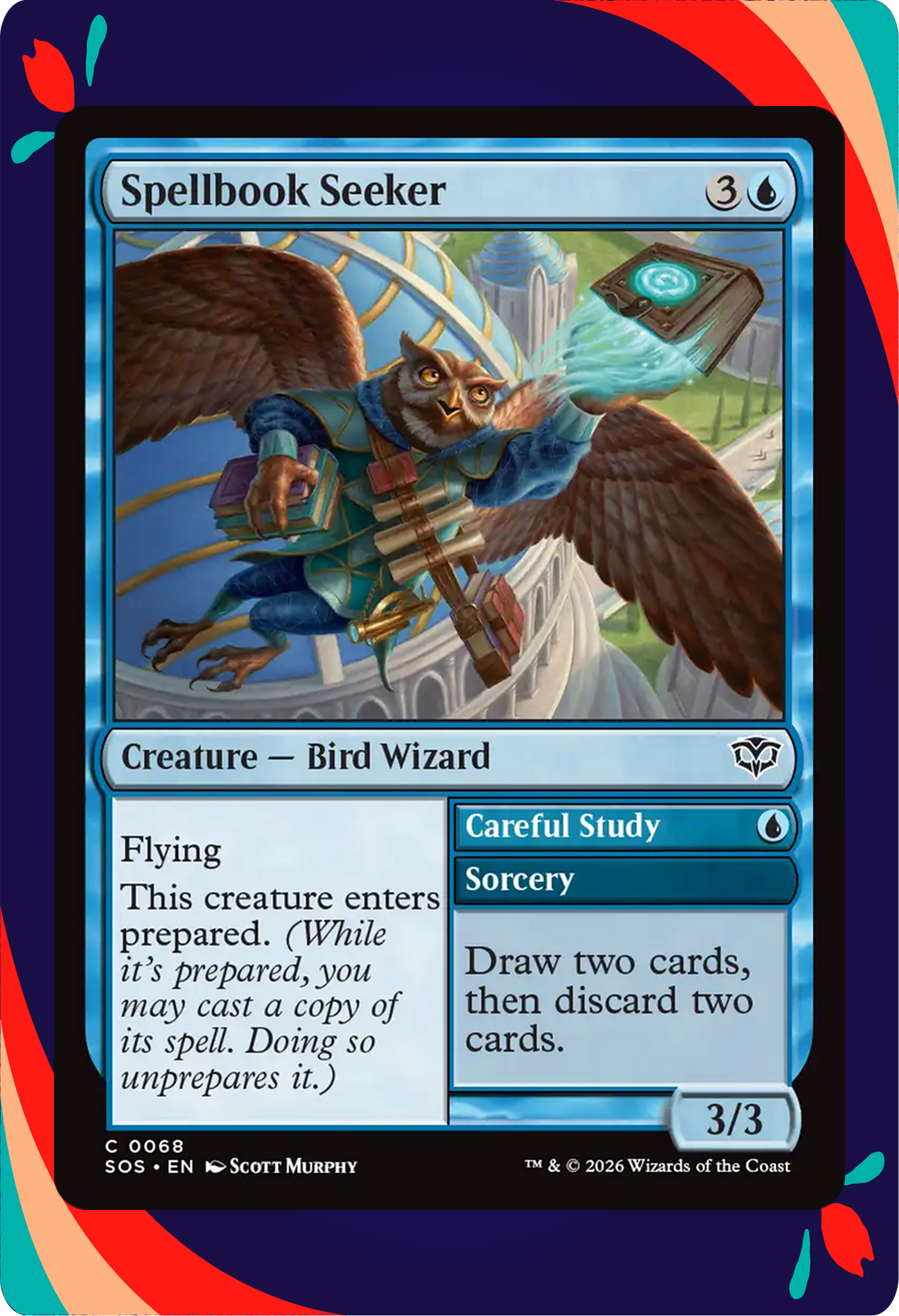 Spellbook Seeker // Careful Study
