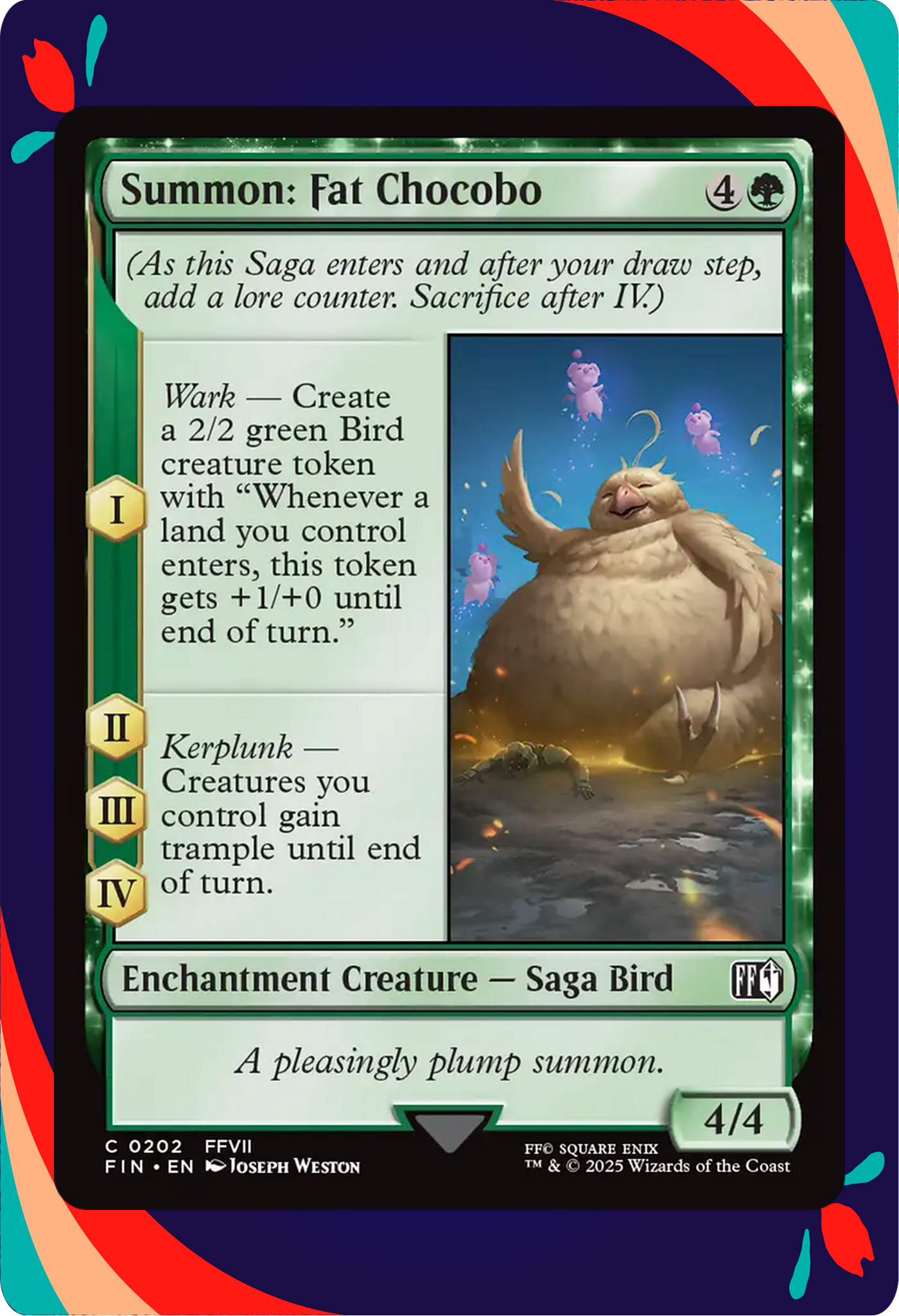 Summon: Fat Chocobo