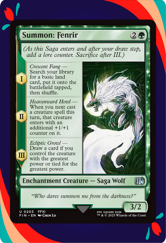 Summon: Fenrir