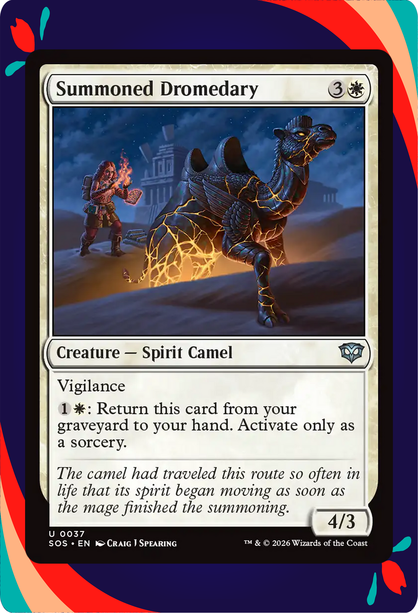Summoned Dromedary