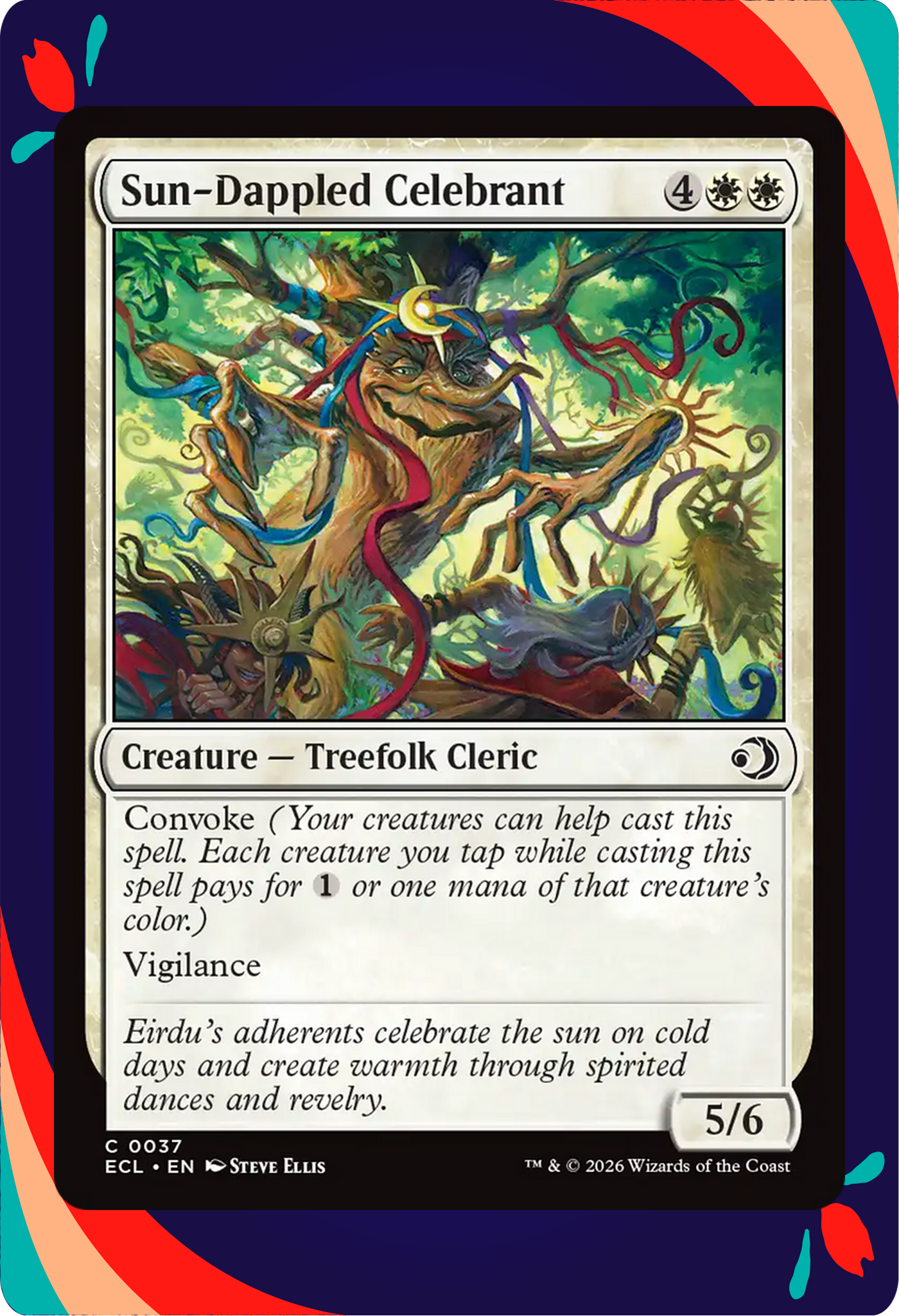 Sun-Dappled Celebrant