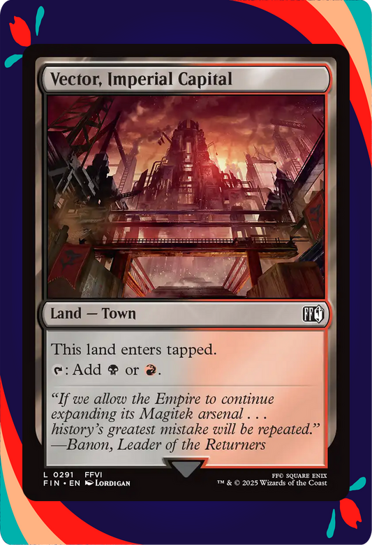 Vector, Imperial Capital