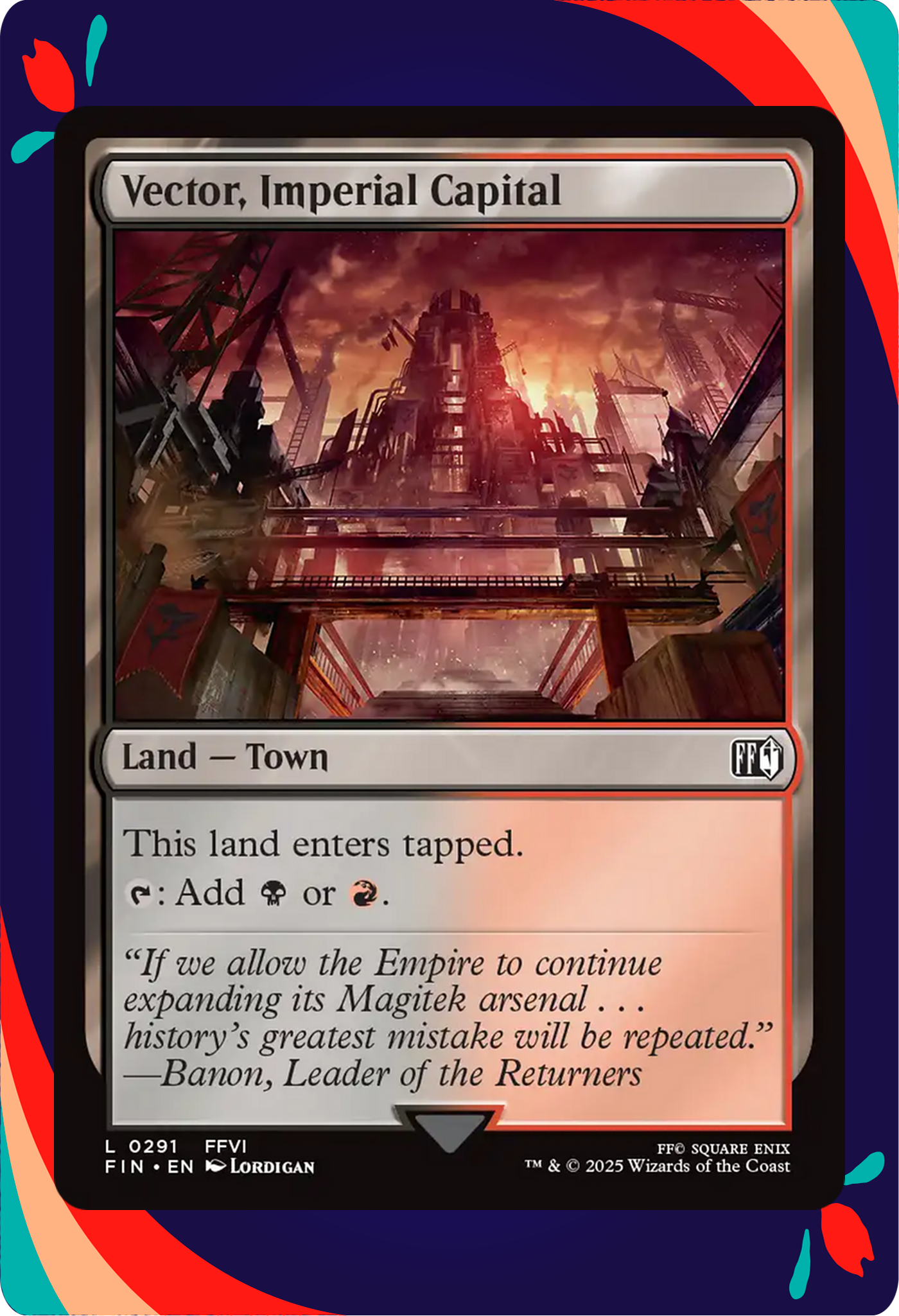 Vector, Imperial Capital