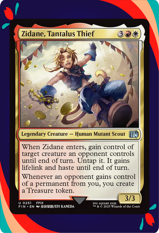 Zidane, Tantalus Thief